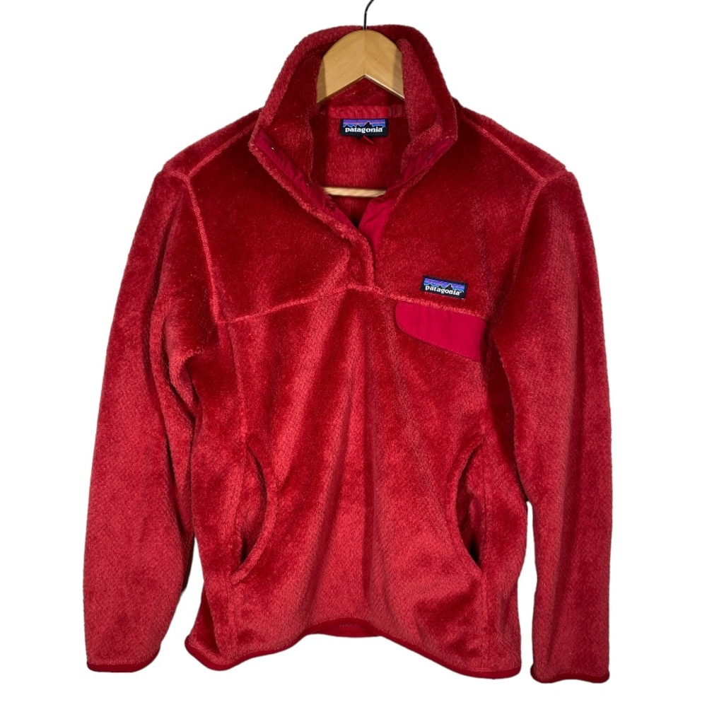 Patagonia Re-Tool Snap-T Pullover Sumac Red Small